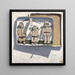 Gewicht - John Covert — gerahmtes Bild an der Wand