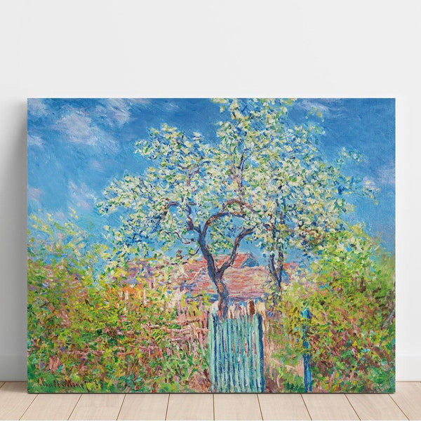 Reproduktion des Gemäldes Birnbaum in Blüten - Claude Monet