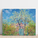 Reproduktion des Gemäldes Birnbaum in Blüten - Claude Monet