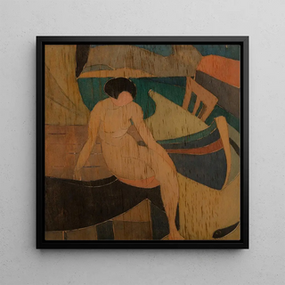 Poisson noir - Blanche Lazzell