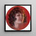 Pola Negri - Rolf Armstrong — gerahmtes Bild an der Wand