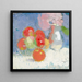 Pommes rouges - Helene Schjerfbeck — gerahmtes Bild an der Wand
