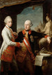 L'Empereur Joseph II mit dem Großherzog Pierre Léopold von Toskana - Pompeo Batoni — Ansicht des Kunstwerks