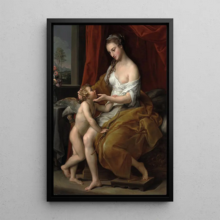 Pompeo Batoni - Venus Caressing Cupid.webp
