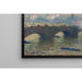 Reproduktion des Gemäldes Pont de Waterloo, journée grise - Claude Monet