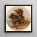 Pont und Schloss von Rochester, Kent - George Howse — gerahmtes Bild an der Wand