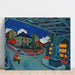 Reproduktion des Gemäldes Pont ferroviaire sur la rue Löbtauer à Dresde - Ernst Ludwig Kirchner