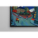 Reproduktion des Gemäldes Pont ferroviaire sur la rue Löbtauer à Dresde - Ernst Ludwig Kirchner