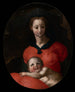 Jungfrau mit Kind bekannt als Madonna del Libro - Pontormo Jacopo Carucci — Ansicht des Kunstwerks