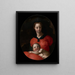 Jungfrau mit Kind bekannt als Madonna del Libro - Pontormo Jacopo Carucci — gerahmtes Bild an der Wand