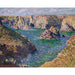 Reproduktion des Gemäldes Port-Domois, Belle-Île - Claude Monet