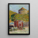 Port-En-Bessin, Der Alte Turm – Paul Signac — gerahmtes Bild an der Wand
