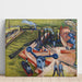Reproduktion des Gemäldes Westliches Frankfurt am Main Gemälde - Ernst Ludwig Kirchner