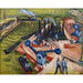 Reproduktion des Gemäldes Westliches Frankfurt am Main Gemälde - Ernst Ludwig Kirchner