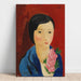Reproduktion des Gemäldes Portrait - Moïse Kisling