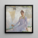 Portrait von Anna de Weert - Emile Claus — gerahmtes Bild an der Wand