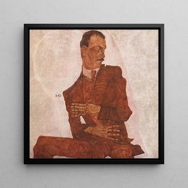 Portrait d'Arthur Roessler - Egon Schiele