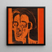 Portrait von Ernst Ludwig Kirchner II - Albert Müller — gerahmtes Bild an der Wand