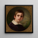 Portrait d'enfance de Ferdynand Radziwi - Johannes Samuel Otto — Wandpräsentation des Kunstwerks