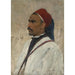 Reproduktion des Gemäldes Portrait eines Arabers - Wilhelm Kuhnert