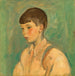 Portrait eines Jungen - Bernard Meninsky — Ansicht des Kunstwerks