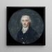 Portrait eines Mannes - Jean-Baptiste Isabey — gerahmtes Bild an der Wand