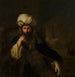 Portrait eines Mannes in orientalischer Kleidung - Christian Wilhelm Ernst Dietrich — Ansicht des Kunstwerks