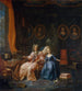 Portrait eines Mannes und seiner Tochter - Jan Carel Vierpeyl — Ansicht des Kunstwerks