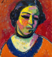 Portrait einer Frau - Alexej von Jawlensky — Ansicht des Kunstwerks