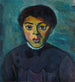 Portrait eines Mädchens - Alexander Kanoldt — Ansicht des Kunstwerks