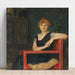 Reproduktion des Gemäldes Portrait einer Dame - Franz von Stuck