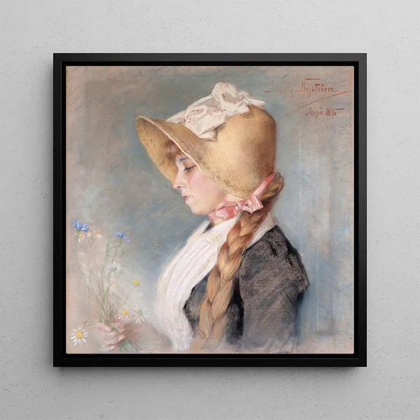 Portrait d'une dame - Jenny Nyström