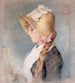 Portrait einer Dame - Jenny Nyström — Ansicht des Kunstwerks