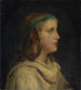 Portrait eines Mädchens in Profil - Albert Anker — Ansicht des Kunstwerks