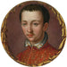 Portrait de Francesco I de Médicis - Alessandro Allori — in einem Innenraum präsentiert