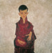 Portrait von Herbert Reiner - Egon Schiele — Ansicht des Kunstwerks