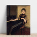 Reproduktion des Gemäldes Portrait der Jonkvrouwe Maria Francisca Louisa Dommer van Poldersveldt - Fernand Khnopff