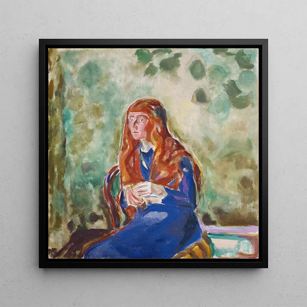 Portrait de Käthe Perls - Edvard Munch