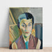 Reproduktion des Gemäldes Portrait von Maria Lani - Robert Delaunay