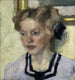 Portrait von Mina Hasch - Leo Putz — Ansicht des Kunstwerks
