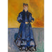 Reproduktion des Gemäldes Portrait von Frau Förster-Nietzsche - Edvard Munch