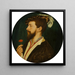 Portrait de Simon George de Cornouailles - Hans Holbein le Jeune — Wandpräsentation des Kunstwerks