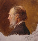 Portrait de Simon Toldstad, étude - Adolph Tidemand — Ansicht des Kunstwerks