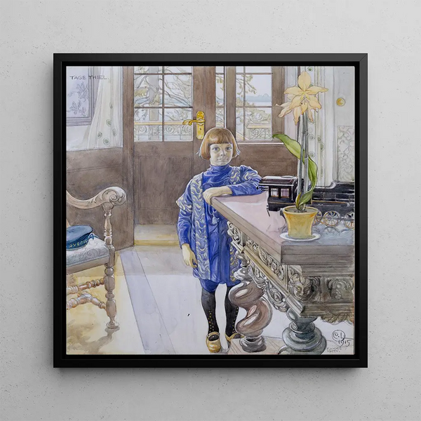 Portrait de Tage Thiel - Carl Larsson