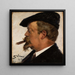 Portrait de Vilhelm Rosenstand - Peder Severin Krøyer — gerahmtes Bild an der Wand