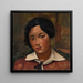 Portrait einer Frau - André Derain — gerahmtes Bild an der Wand