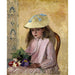 Reproduktion des Gemäldes Künstlerischer Druck Portrait des Mädchens des Künstlers - Camille Pissarro