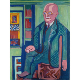 Portrait du Docteur Carl Hagemann - Ernst Ludwig Kirchner