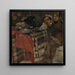 Portrait des Künstlers Jules Pascin - Arthur Grimm — gerahmtes Bild an der Wand