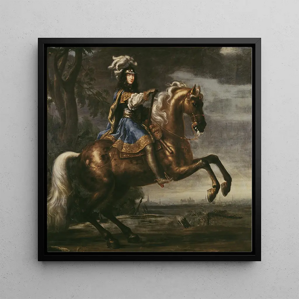 Portrait équestre de Karl XI - David Klöcker Ehrenstrahl